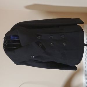 Dollhouse black pea coat size S